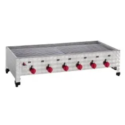 Gas combi table grill 6