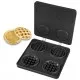 Waffle burger baking plate (L31-40778)