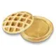 Waffle burger baking plate (L31-40778)