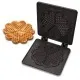 Heart waffle baking plate (L32-40720)