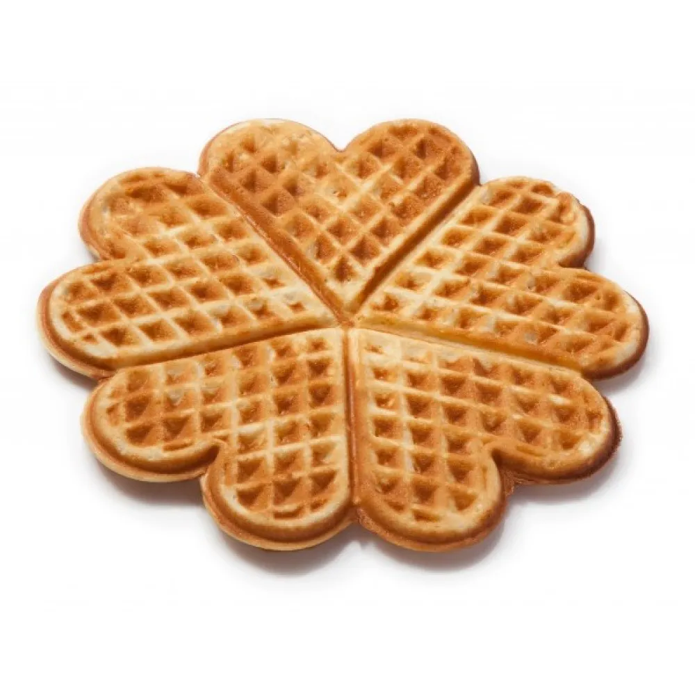 Heart waffle baking plate (L32-40720)