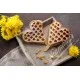 Heart on a stick baking plate (L32-40744)