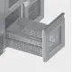 Backbar freezer counter 4 drowers (BHS-Z-FP0-G212-139/65/86)