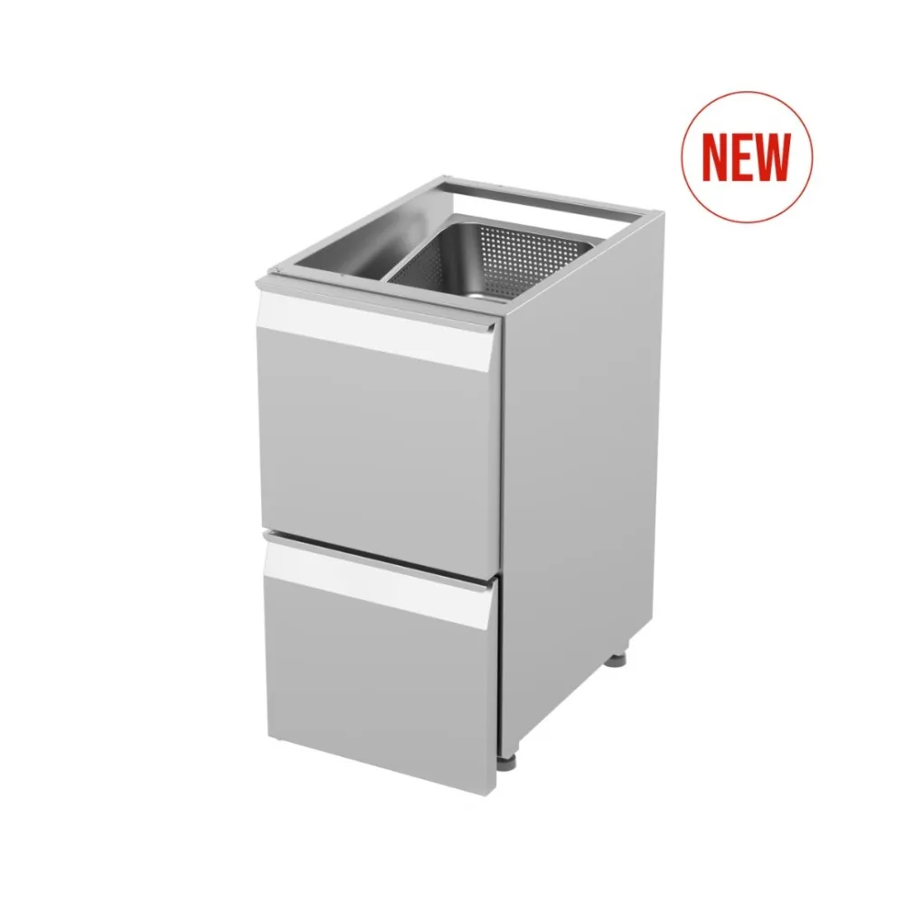 Module With One Neutral Drawer And One Drawer For Ice Storage (BHS-Z-DRAWER FOR ICE STORAGE-43/67/86 )