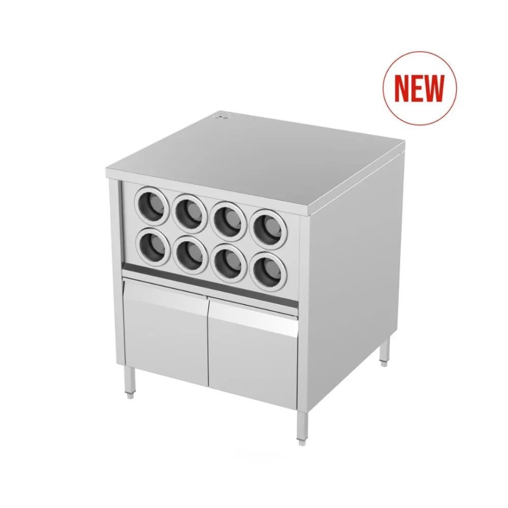 Drink Station Table With Shutting Doors (BHS-Z-DRINK STATION -80/80/93)