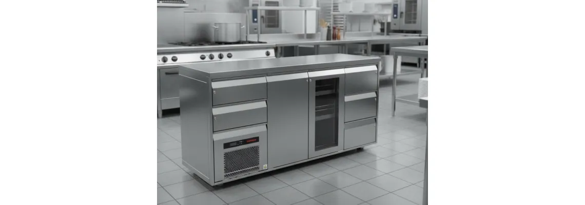 Table réfrigérée dans votre cuisine