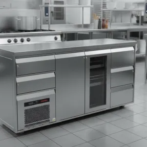 Table réfrigérée dans votre cuisine