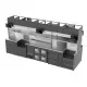 Backbar cooling counter 8 drawers (BHS-Z-FP0-B414-223/65/86)