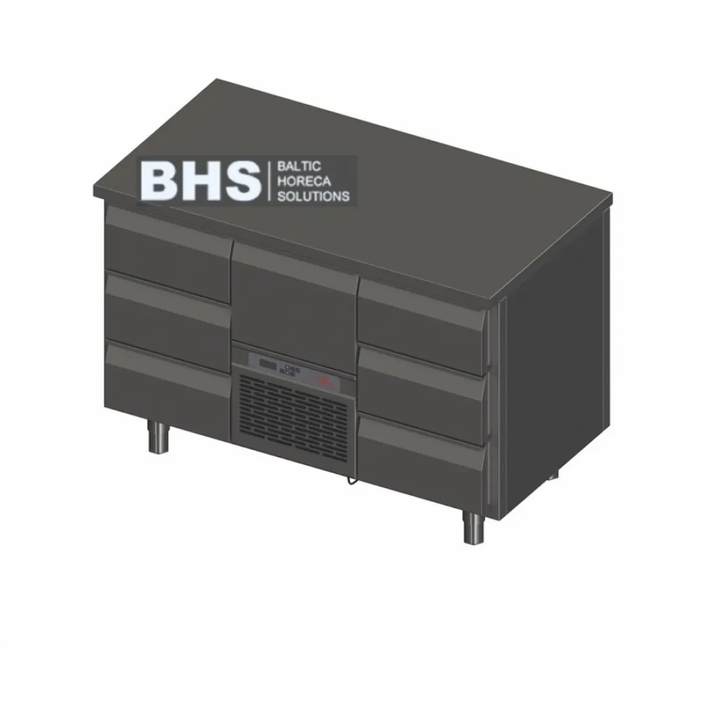 Table réfrigérée pour crème glacée (BHS-PROJECT-130/70/90)