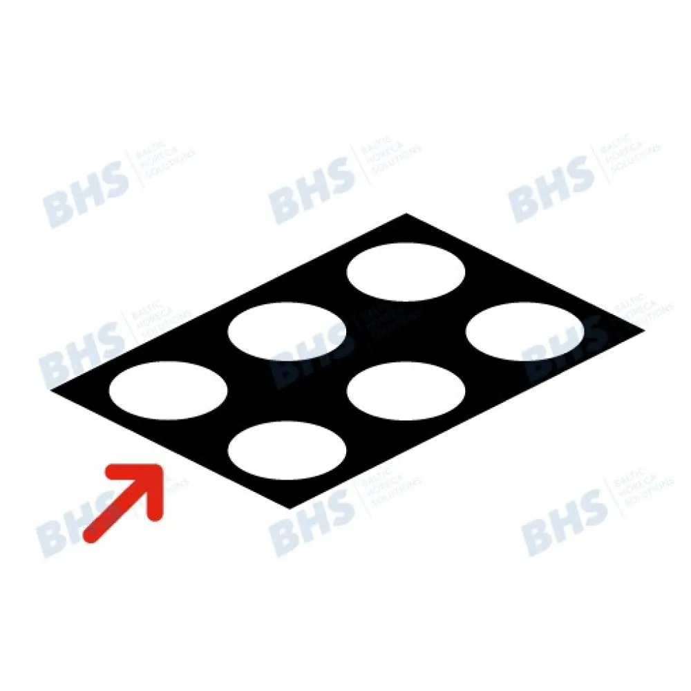 Four à pizza à gaz pour 6 pizzas Flame (P09FL10021)