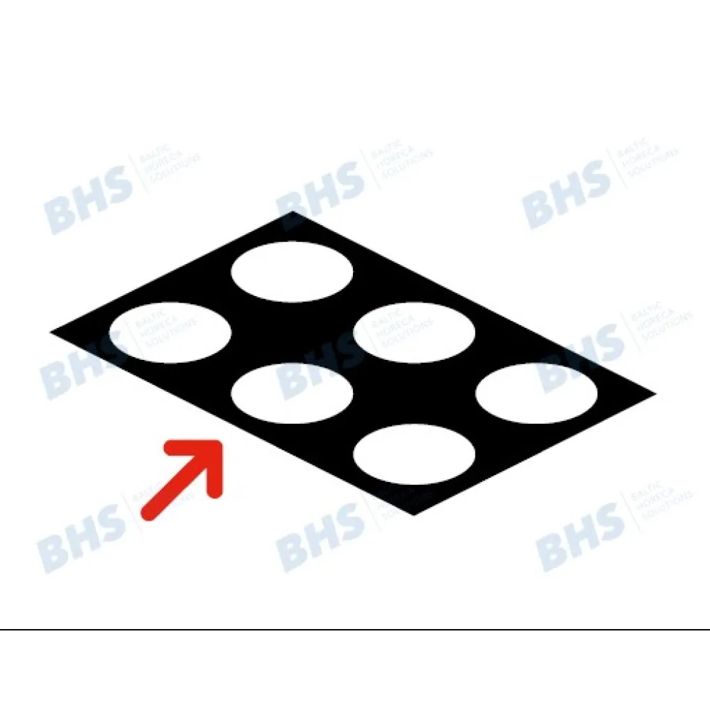 Four à pizza à gaz pour pizzas 6L Flame (P09FL10022)