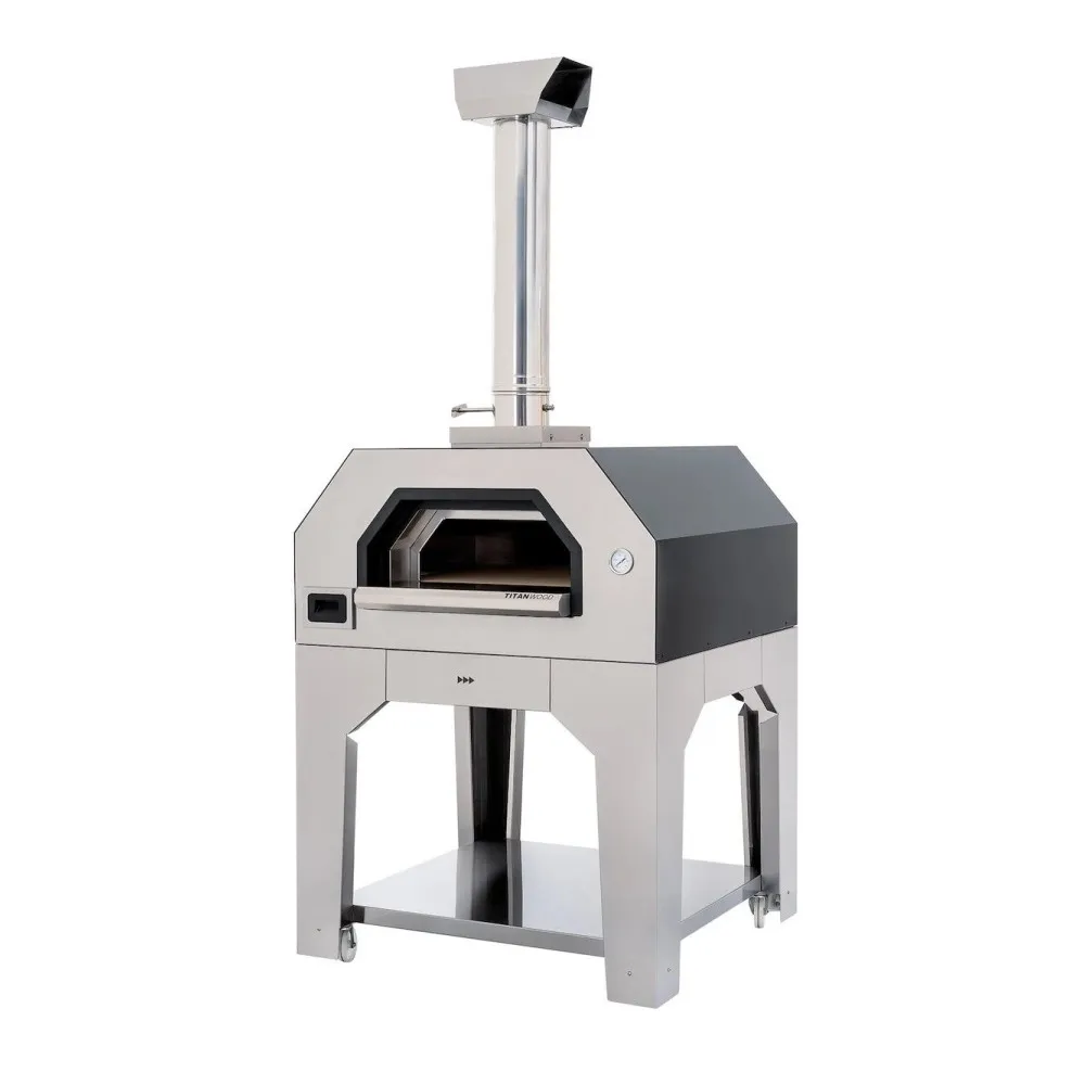 Wood-burning pizza oven with base TITAN (1F100506)