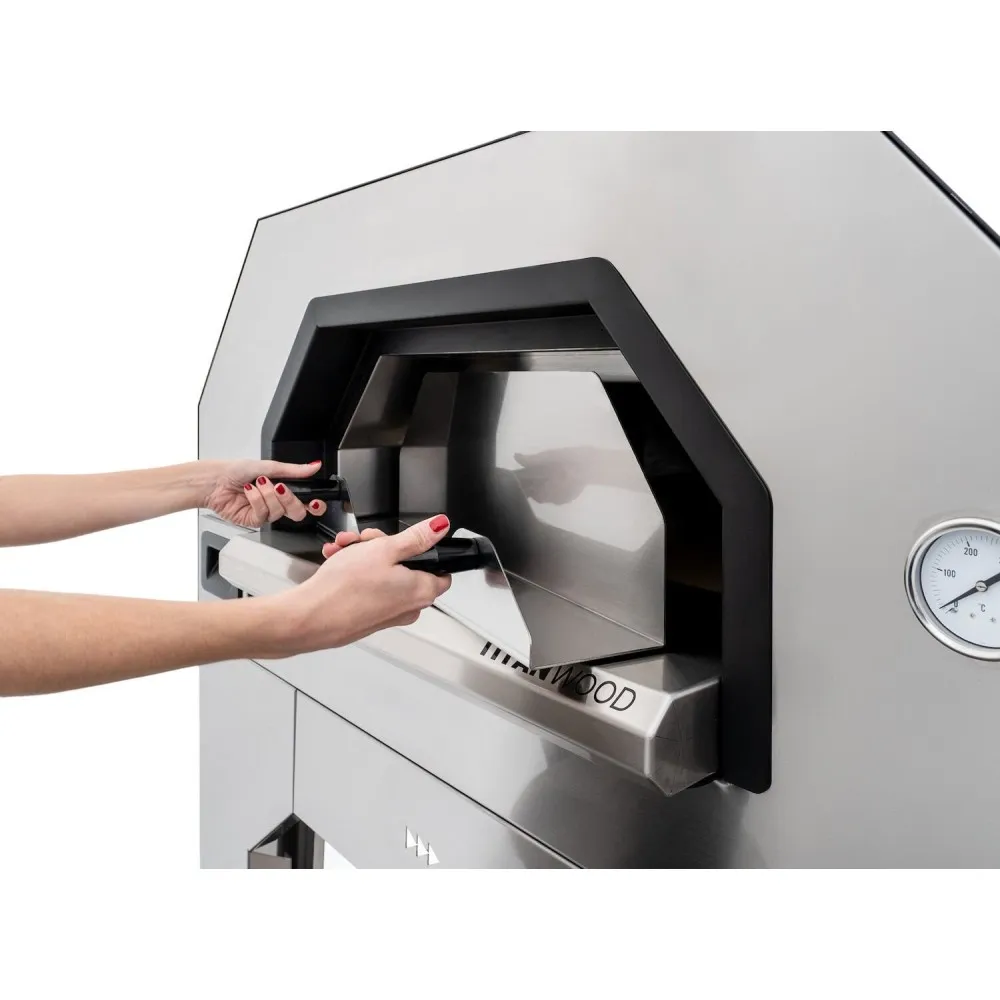 Wood-burning pizza oven with base TITAN (1F100506)
