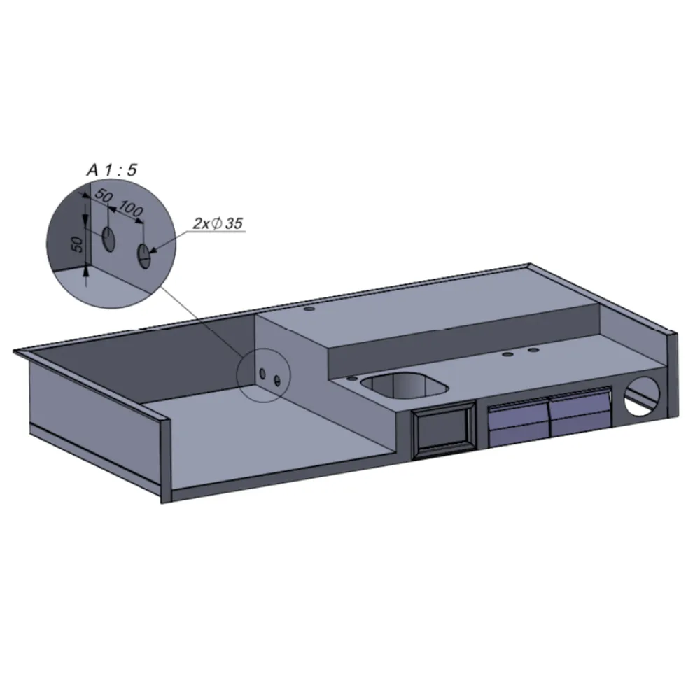 Projects - work surface with sink (PR-work-surface)