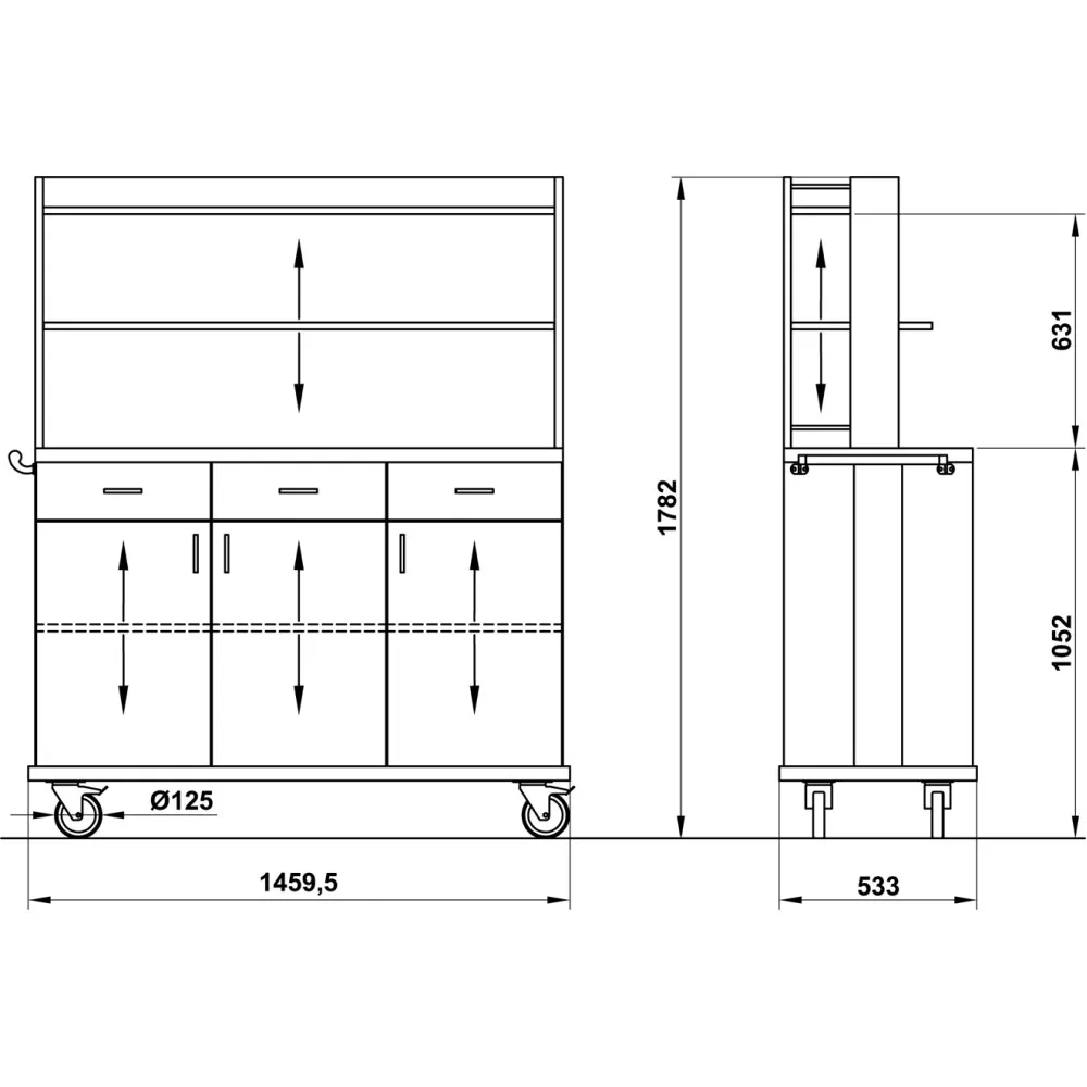 STATION DE SERVICE ALKOR3AP B/R (01500ALK3APBR)