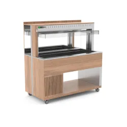 BUFFET RÉFRIGÉRÉ À VENTILATION ATHENA 5 RV/M W