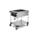 CHARIOT BAIN-MARIE EN ACIER INOXYDABLE COMPASS 2BM (02000COMP2BM)