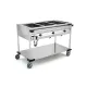CHARIOT BAIN-MARIE EN ACIER INOXYDABLE COMPASS 3 F SEP (02000COMP3VSB/FR)