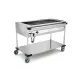 CHARIOT BAIN-MARIE EN ACIER INOXYDABLE COMPASS 3 F (02000COMP3B/FR)
