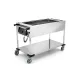 CHARIOT BAIN-MARIE EN ACIER INOXYDABLE COMPASS 3BM (02000COMP3BM)