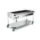 CHARIOT BAIN-MARIE EN ACIER INOXYDABLE COMPASS 4 F (02000COMP4B/FR)