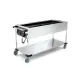 CHARIOT BAIN-MARIE EN ACIER INOXYDABLE COMPASS 4BM (02000COMP4BM)