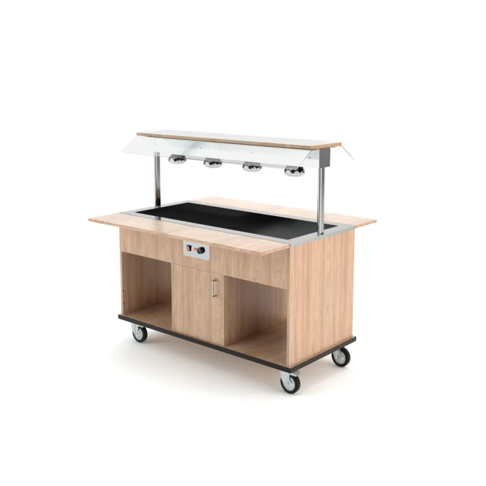 BUFFET CHAUFFANT HEKO 4 BM/INFRA (01200HEKO4B/INFR)