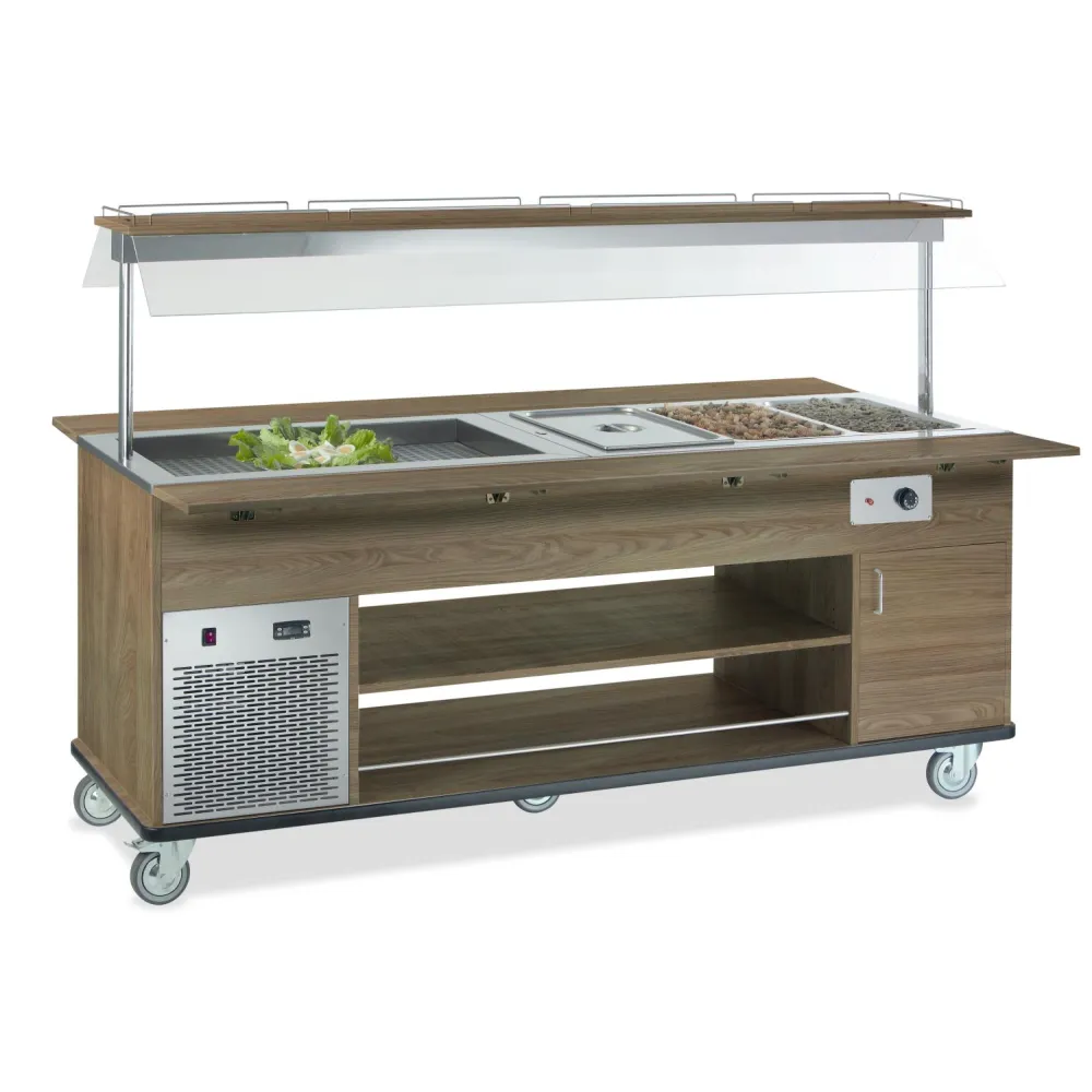 BUFFET CHAUD/FROID HEKO 6 MIX (01200HEKO6MIX)