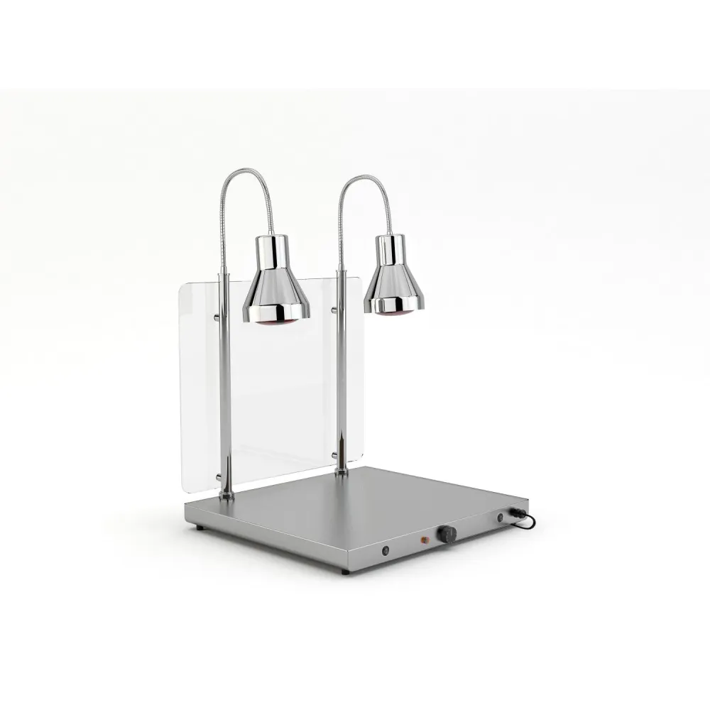 SURFACE CHAUFFANTE AVEC 2 LAMPES INFRAROUGES FLEXIBLES HELIOS 2/1 FLEX P1 (034CRHEL2/1FLP1)