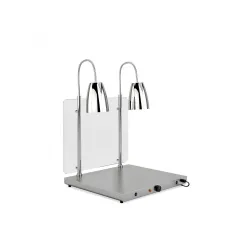 SURFACE CHAUFFANTE AVEC 2 LAMPES INFRAROUGES FLEXIBLES HELIOS 2/1 FLEX P2
