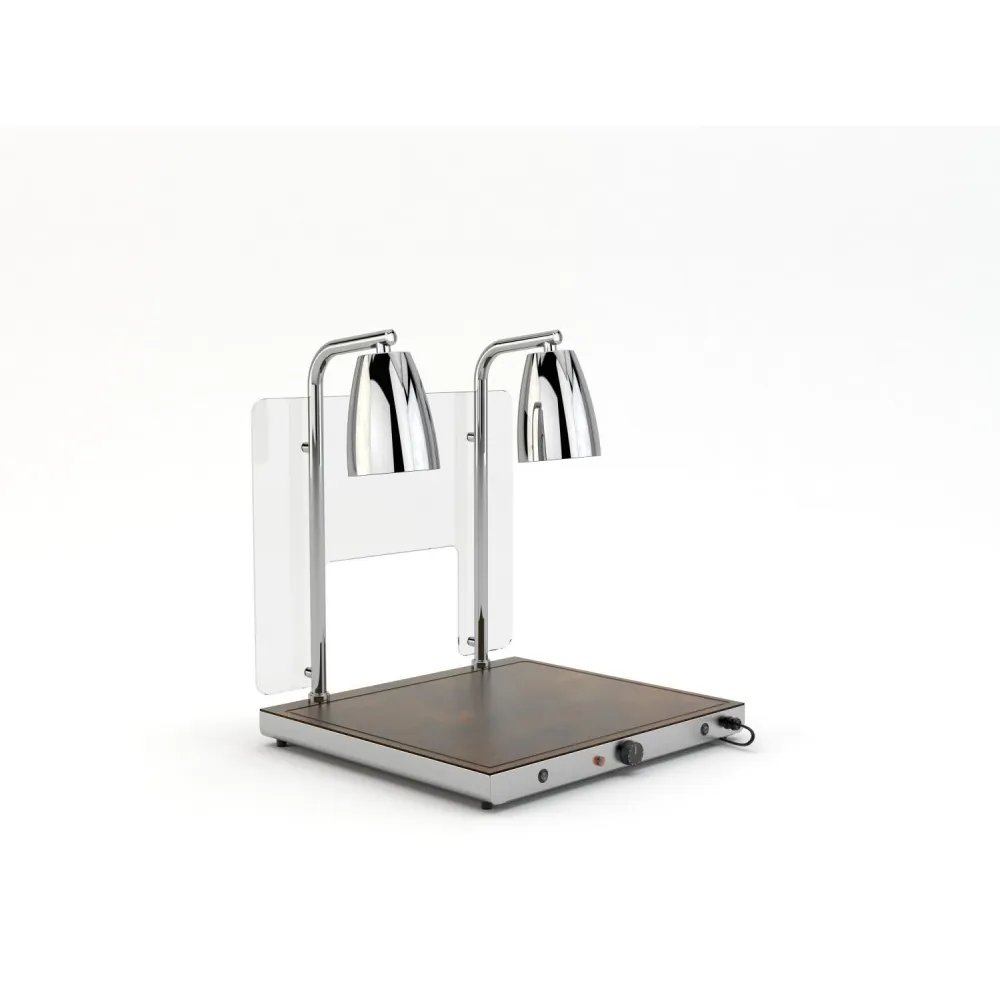 SURFACE CHAUFFANTE AVEC 2 LAMPES INFRAROUGES HELIOS 2/1 PASS FIX P2 (034CRHEL2/1FXP2P)