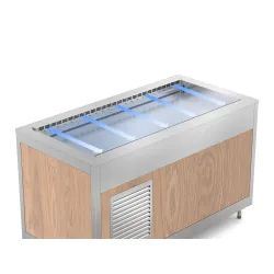 CUISINE FROIDE AVEC VENTILATEUR ET ÉVAPORATEUR OMNIA 3RV-E