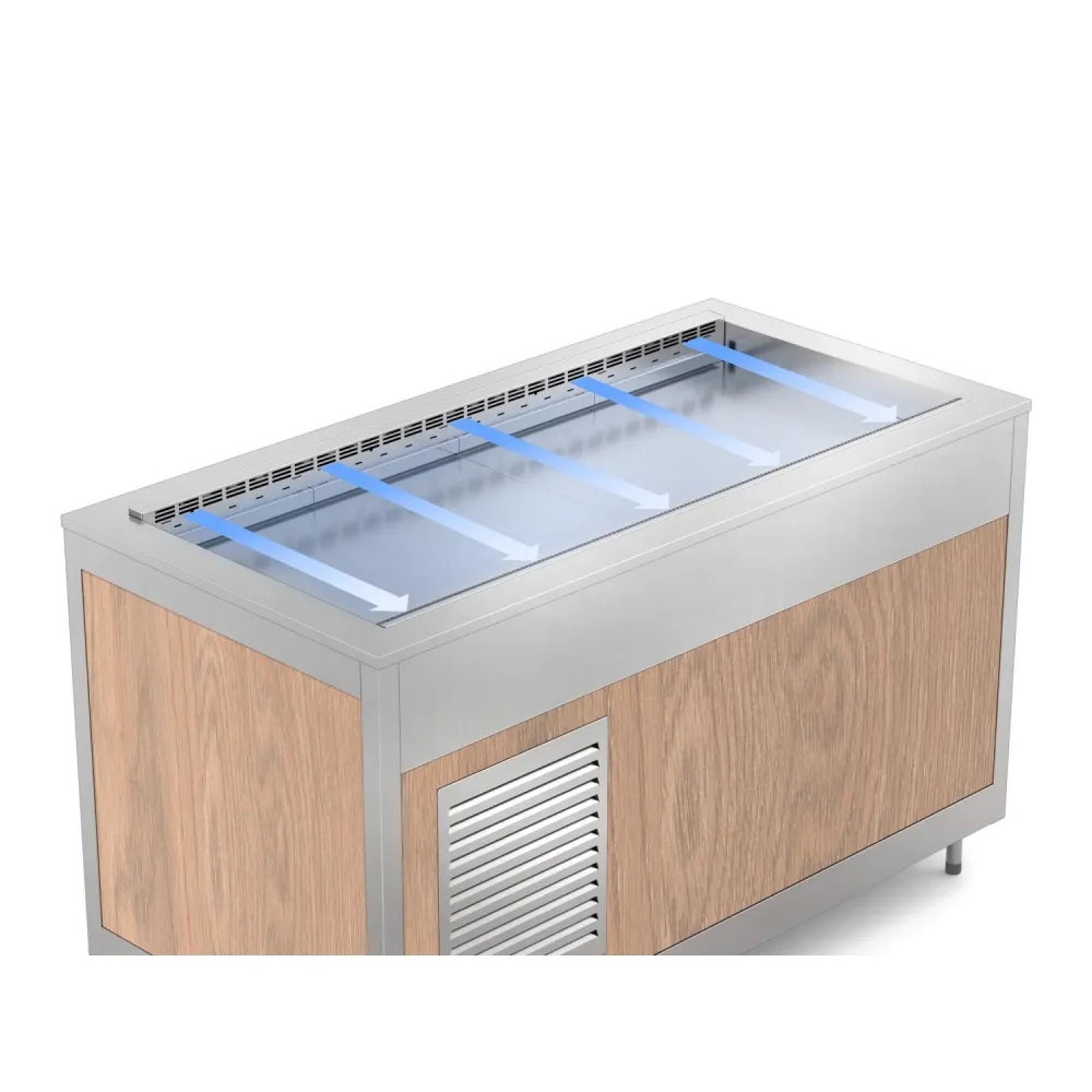 CUISINE FROIDE AVEC VENTILATEUR ET ÉVAPORATEUR OMNIA 4RV-E (01900OM4RV/E)