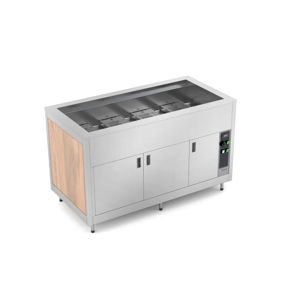 UFFET CHAUFFANT A CHALEUR SECHE AVEC COMPARTIMENT INFÉRIEUR OMNIA 5 DRY/SC (01900OM5DRYSC)