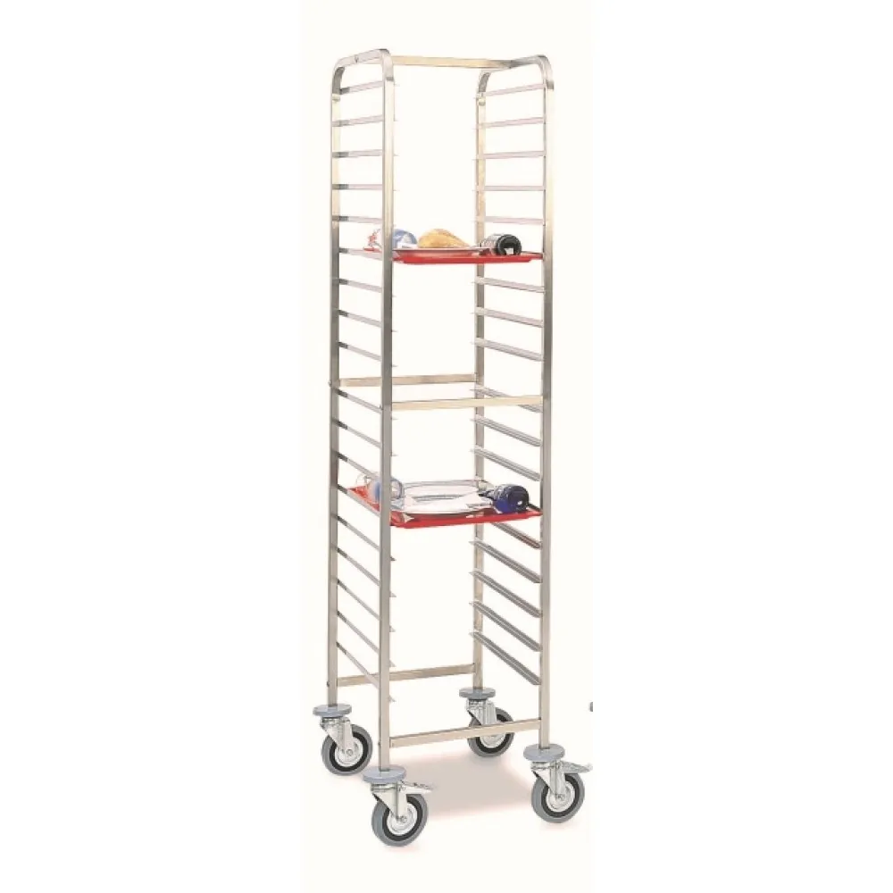 CHARIOT POUR PLATEAUX VEGA GN1/1 L18 (039001/1L18IN)