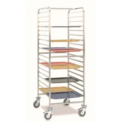 CHARIOT POUR PLATEAUX VEGA GN2/1 L18