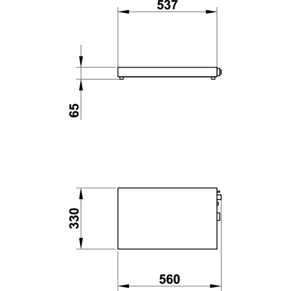 SURFACE CHAUFFANTE VULCANO G (03600VUL1/1GL)