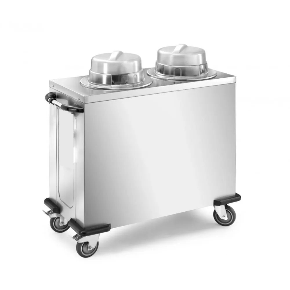 CHARIOT DISTRIBUTEUR D'ASSIETTES ATLAS PN 28 adapté aux navires (03800SOLL/PN-sea)