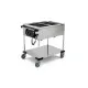 CHARIOT BAIN-MARIE EN ACIER INOXYDABLE COMPASS 2 SEP (02000COMP2VSBM)