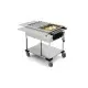 CHARIOT BAIN-MARIE EN ACIER INOXYDABLE COMPASS 2 SEP (02000COMP2VSBM)