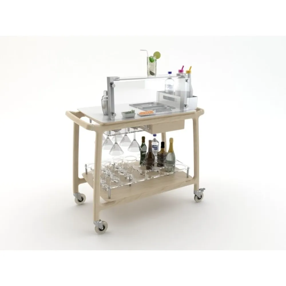 CHARIOT DE SERVICE DE COCKTAILS ARIANNA BAR (005LEARI/BAR)