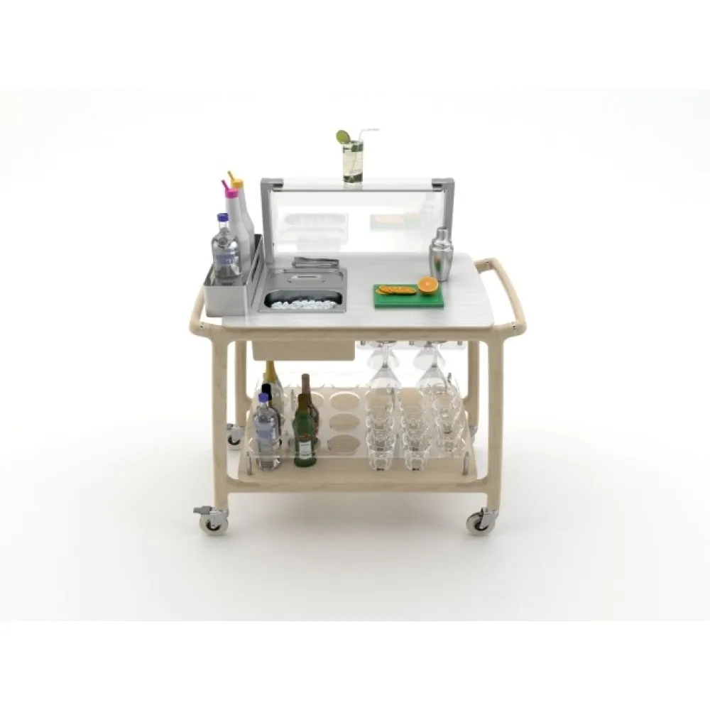CHARIOT DE SERVICE DE COCKTAILS ARIANNA BAR (005LEARI/BAR)