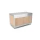 MODULE NEUTRE AVEC COMPARTIMENT INFÉRIEUR CHAUFFÉ OMNIA 2N/SC (01900OM2NSC)