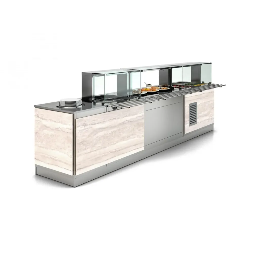 CHAUFFÉ DISTRIBUTEUR D'ASSIETTES OMNIA PLC 18 (01900OMPLC18)
