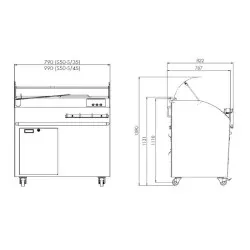 Trancheuse à pain automatique S40S