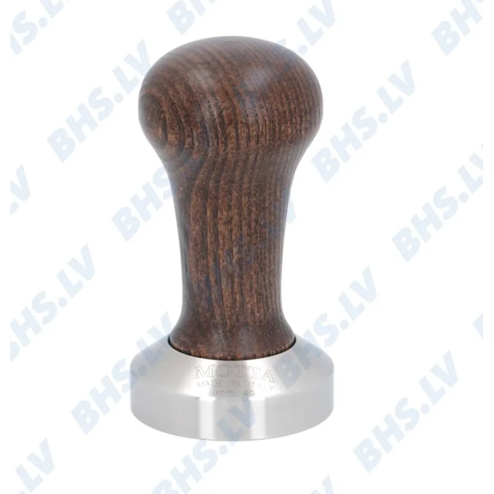 WOOD AND S/STEEL COFFEE TAMPER ø 49 mm (L1385062)