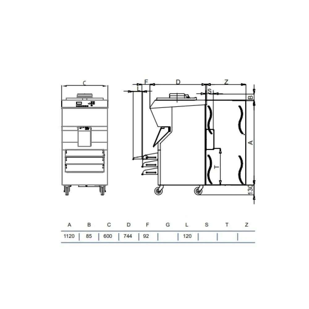 Multifunctional pasteurizer R151 MED