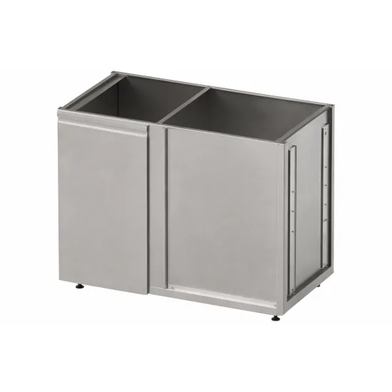 Modules d’armoire d’angle droits avec portes