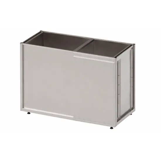 Modules d’armoire d’angle gauches avec portes