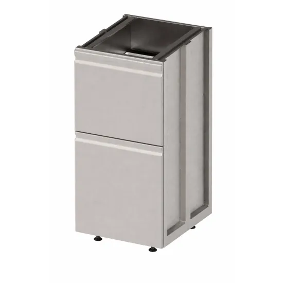 Modules d’armoires avec deux tiroirs